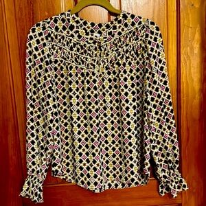 LOFT Women's Long-Sleeve Blouse XS